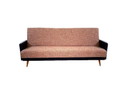 Vintage 3-seater sofa bed
