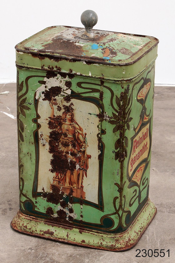 Image 1 of Contenitore per cacao vintage Berger's Germania, 1900-1930