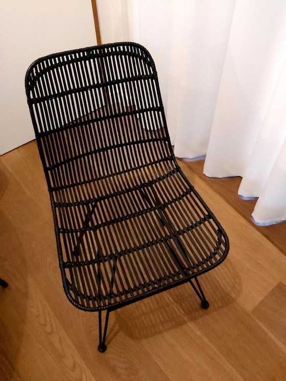 Image 1 of 4 HK Living Rattan chairs