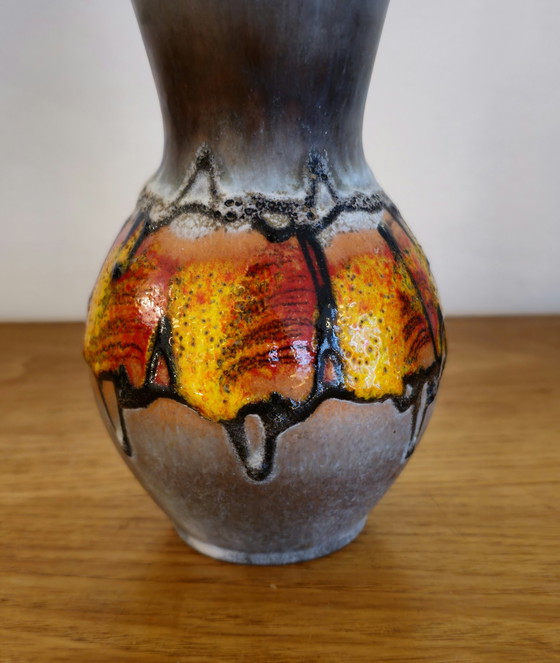 Image 1 of Vaso vintage Carstens Tönnieshof Germania Ovest Arancione 