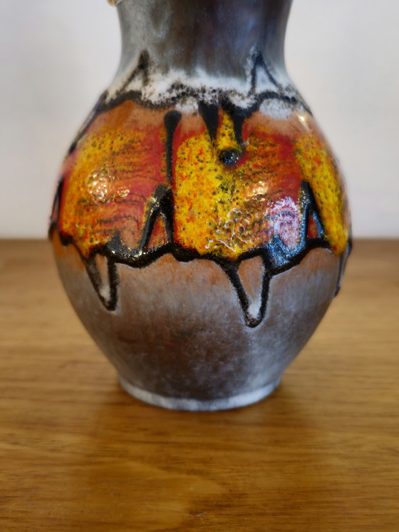 Image 1 of Vaso vintage Carstens Tönnieshof Germania Ovest Arancione 