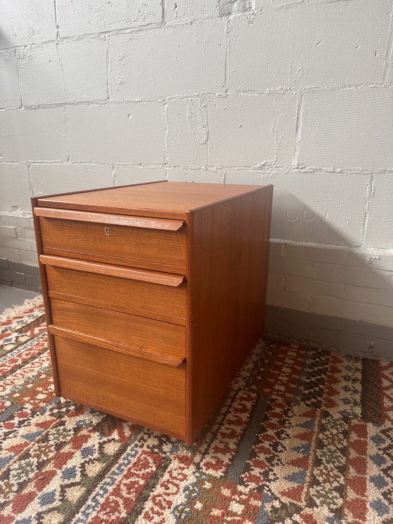 Image 1 of Chest of drawers on wheels