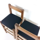 2x sgabelli da bar minimalisti vintage