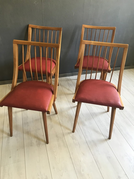 Image 1 of 4x Mid-century chair