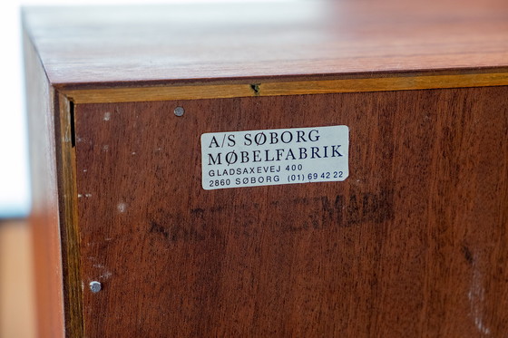 Image 1 of Søborg Showcase in Teak by Børge Mogensen