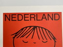 Silkscreen Dick Bruna 55x75 cm.