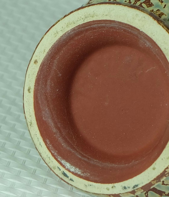 Image 1 of 1960's VASE u-keramik model 1809/18 exceptional glaze and colors