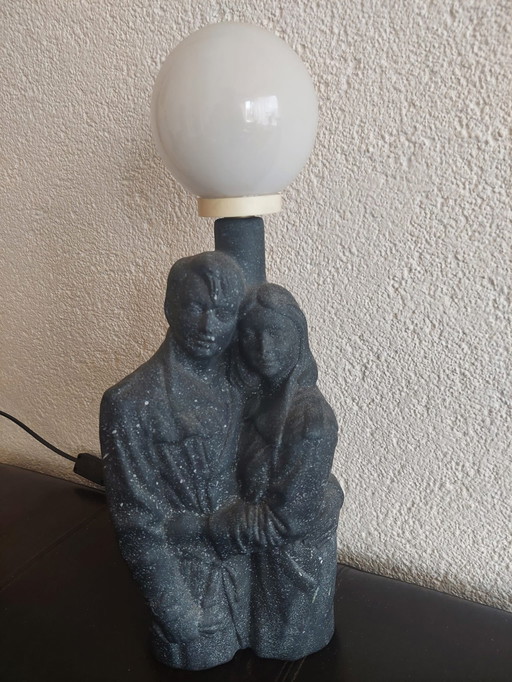 Vintage ceramic table lamp