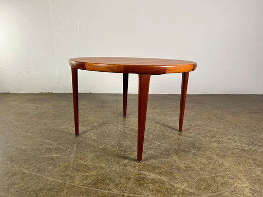 Table basse extensible teck Mid Century danish