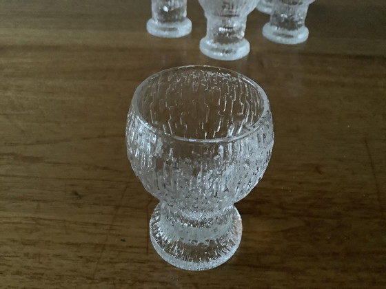 Image 1 of 6x Ittala Paukku wine glasses