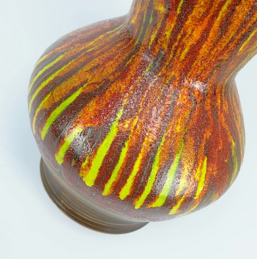 vase en céramique st. clement modèle 9090 lava glaze