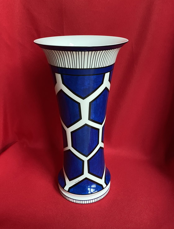 Image 1 of Hermés Bleus d'Ailleurs vase