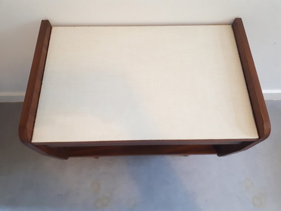 Image 1 of table de chevet vintage avec miroir
