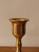 Vintage Messing Candlestick Candle Holder Sconce Copper Christmas