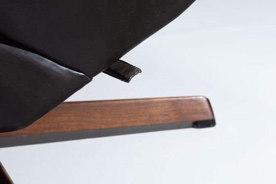 Image 1 of Madsen Schubell Leather Lounge Chair