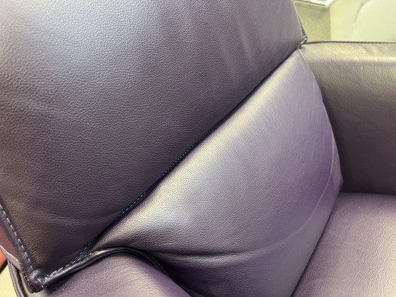 Image 1 of Design On Stock Solo Armchair purple leather