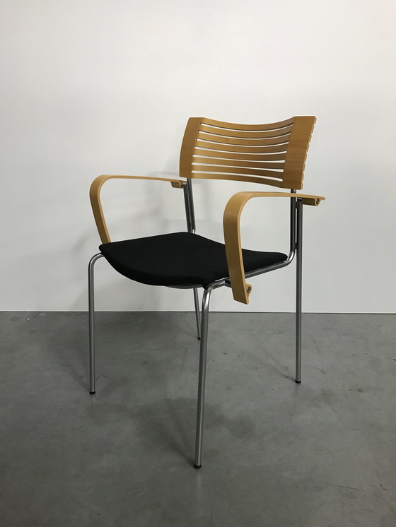 Image 1 of Fauteuil à roulettes Fritz Hansen