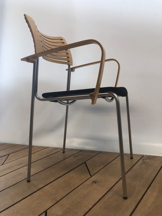 Image 1 of Fauteuil à roulettes Fritz Hansen