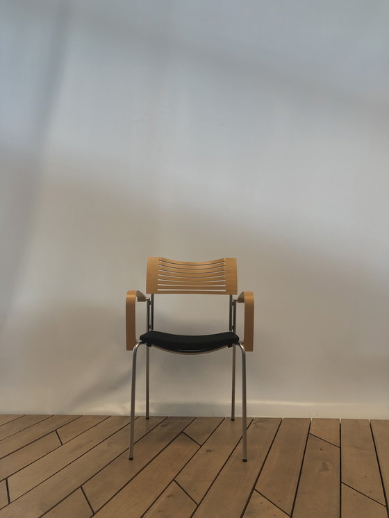 Image 1 of Fauteuil à roulettes Fritz Hansen