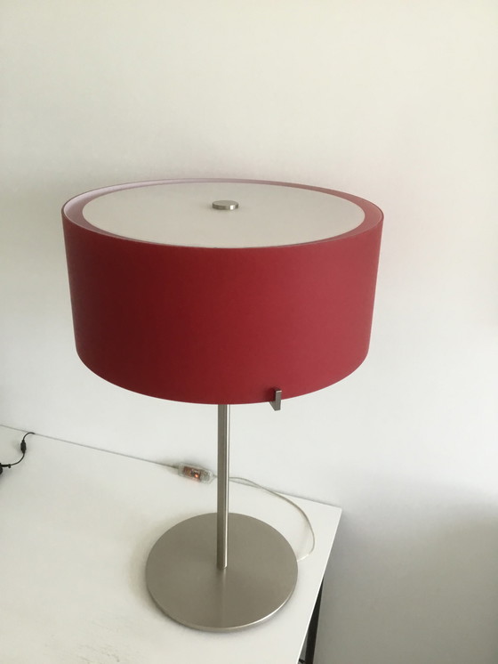 Image 1 of Lampe à poser Prandina rouge