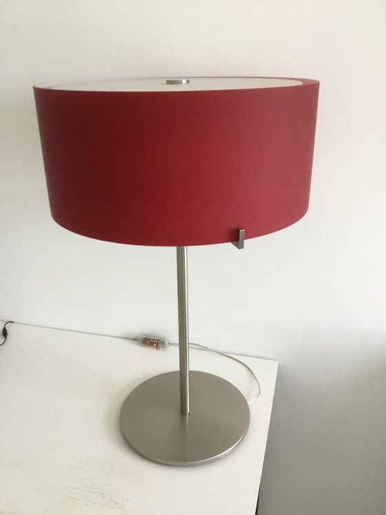 Image 1 of Lampe à poser Prandina rouge