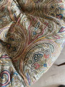 Vintage wicker peacock chair