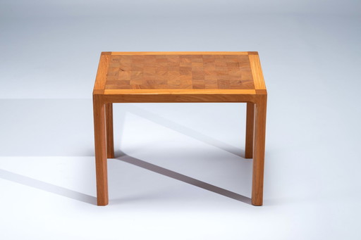 Marquetry coffee table