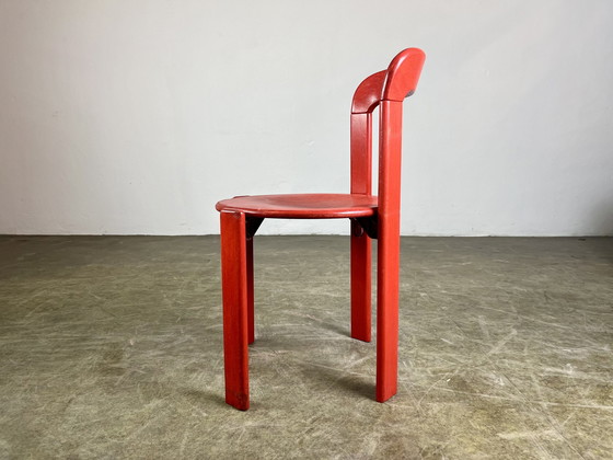 Image 1 of Lot de 6 chaises vintage Bruno Rey Kusch & Co Design 1970