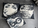 5x coussins Fornasetti
