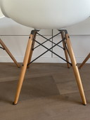 4 sedie in plastica Vitra Eames