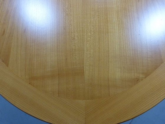 Image 1 of Oval ash wooden coffee or side table, Denmark