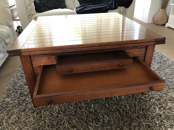 Image 1 of Coffee table made of solid cherry wood