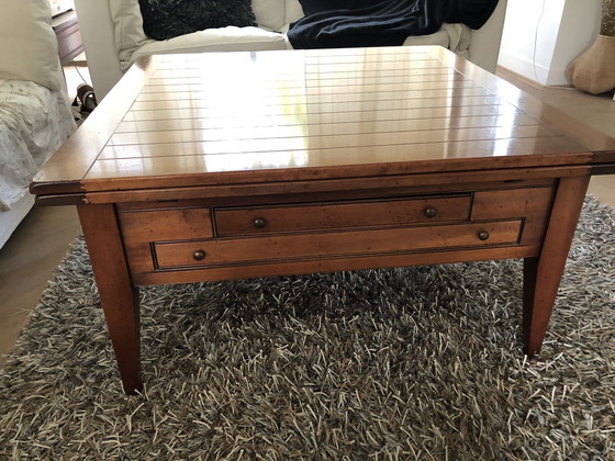 Image 1 of Coffee table made of solid cherry wood