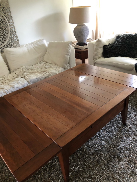 Image 1 of Coffee table made of solid cherry wood