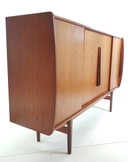 Mobiletto danese in teak di grandi dimensioni, design danese