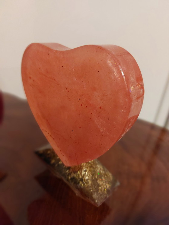 Image 1 of Epoxy heart