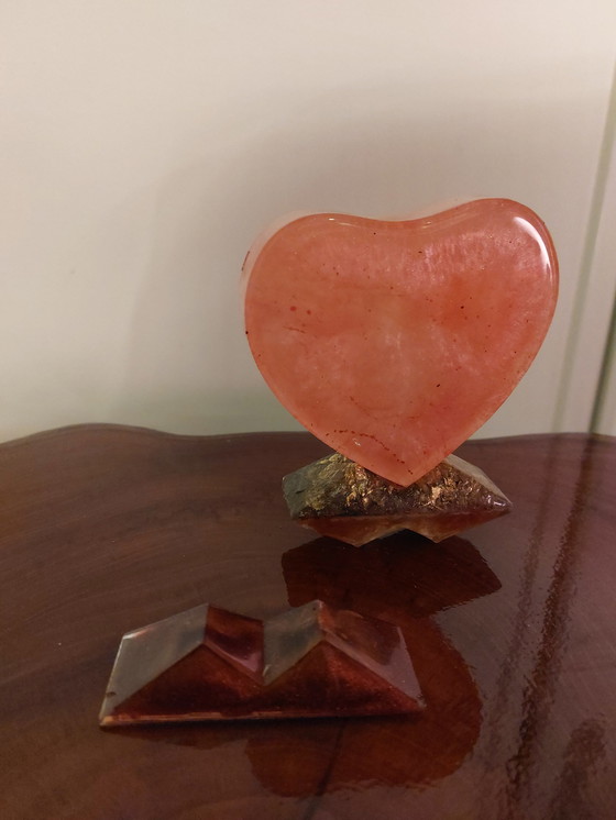 Image 1 of Epoxy heart