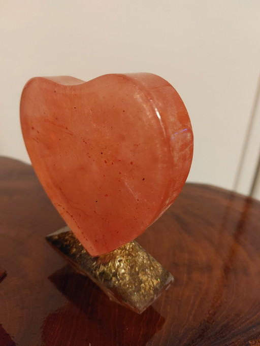 Epoxy heart