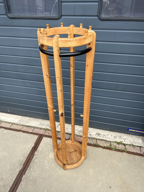 Image 1 of Appendiabiti vintage in pino