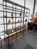 Vintage wall rack bookcase