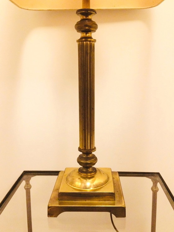 Image 1 of 60s neoclassical style lamp, Hollywood Regency