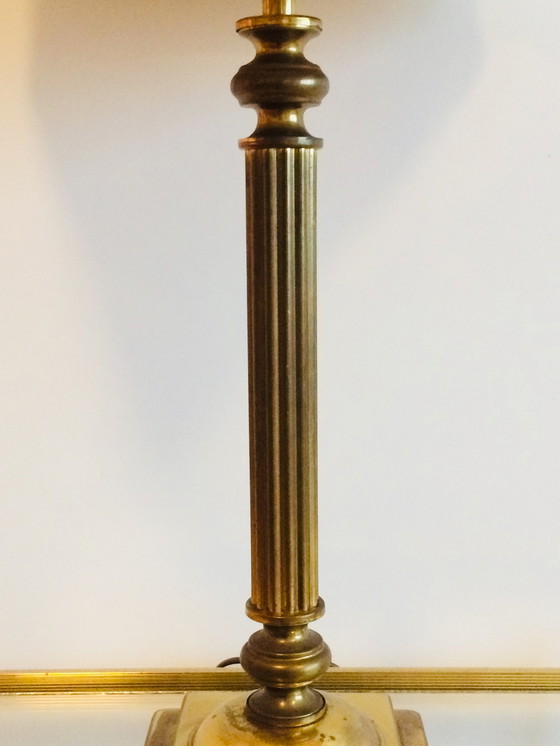 Image 1 of 60s neoclassical style lamp, Hollywood Regency