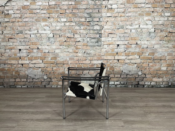 Image 1 of Vintage Armchair Lounge Cowskin