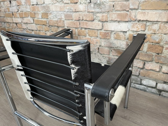 Image 1 of Vintage Armchair Lounge Cowskin