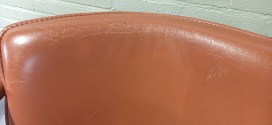 Image 1 of 4 Leolux Cachucha leather chairs, Hugo de Ruiter