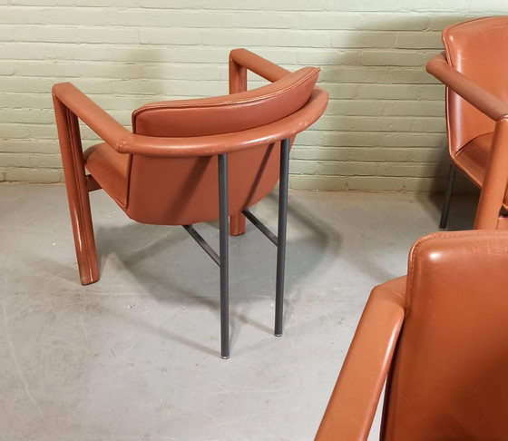 Image 1 of 4 Leolux Cachucha leather chairs, Hugo de Ruiter