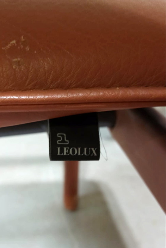 Image 1 of 4 Leolux Cachucha leren stoelen, Hugo de Ruiter