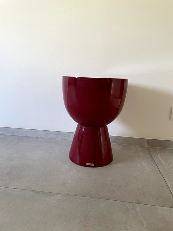 Image 1 of Pols Potten Side table Tam Tam Bright red