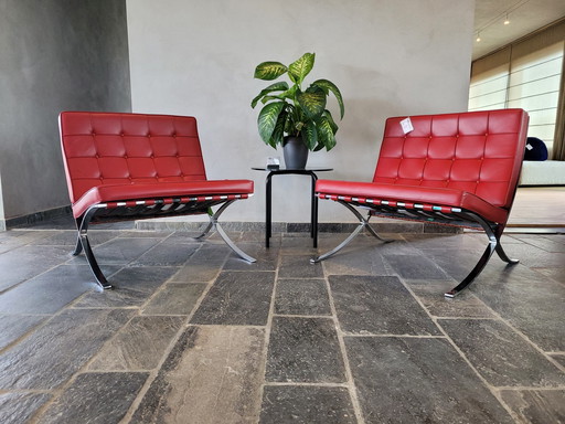 2x chaise Knoll Barcelona