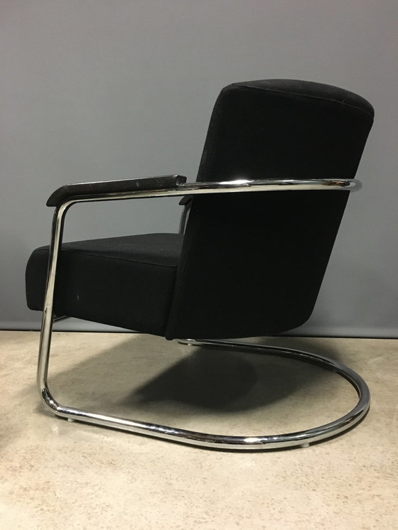 Image 1 of 2x Jan des Bouvrie lounge chair